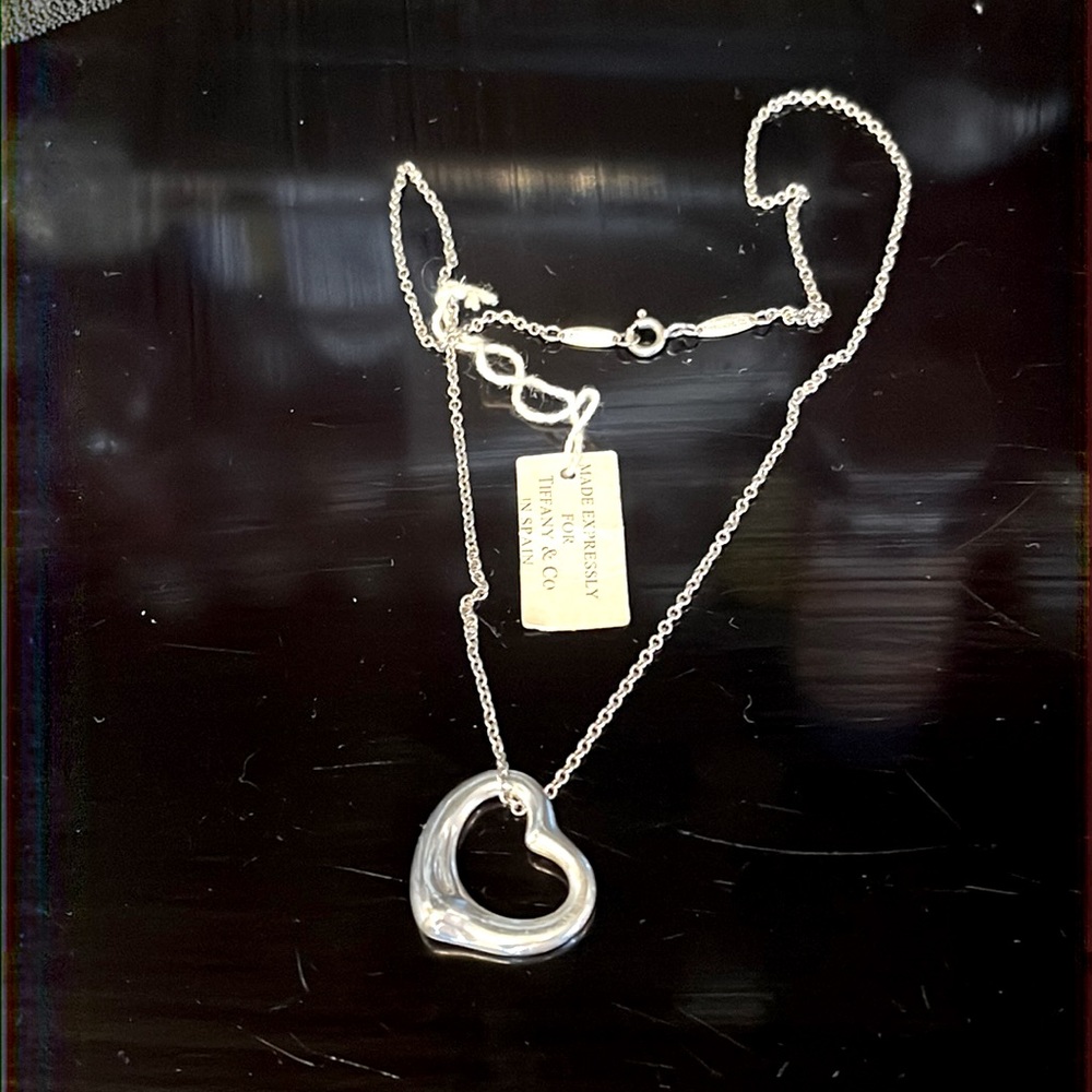 Tiffany & Co. Elsa Peretti Open Heart Necklace
